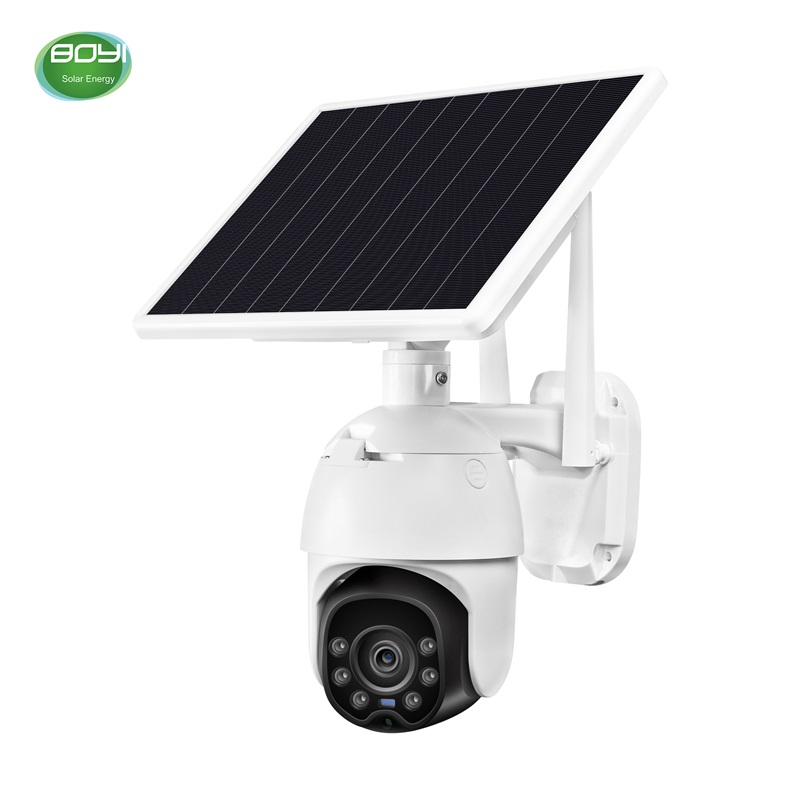 Outdoor low power 1080p solar 4g wireless security outdoor camera with solar panel